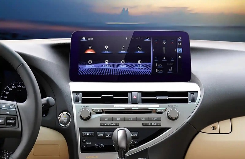 Монитор мультимедиа android Lexus RX 2010-2015