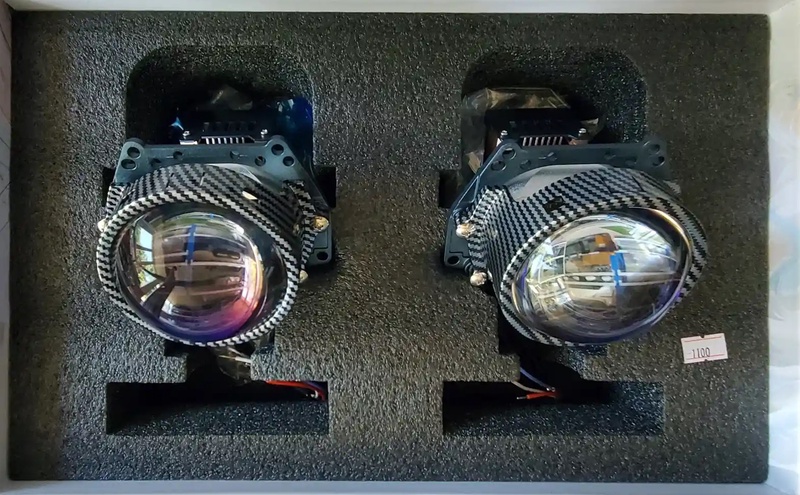 Led линзы лупа 3.0 75W carbon