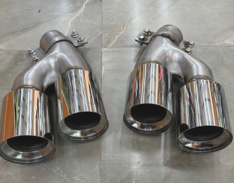 Глушитель от BMW F10/G30 Chrome